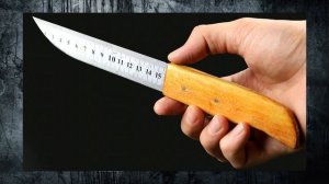 Нож - это не оружие, Потому что. Мат. часть - как сделать нож.