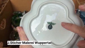 🔥 Германия ПоХоД Барахолка, распаковка! Антиквариат Винтаж Фарфор Германия ! Про поиск клада!