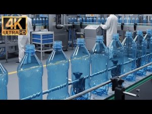 Как делают пластиковые бутылки. Полный цикл производства.