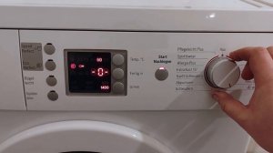 Как разблокировать стиральную машину Bosch Maxx 7: мигает ключ и не выбираются программы.
