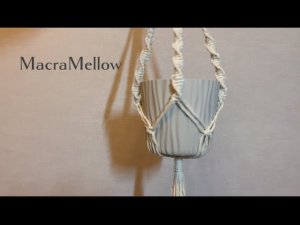 Подвес для кашпо макраме мастер-класс