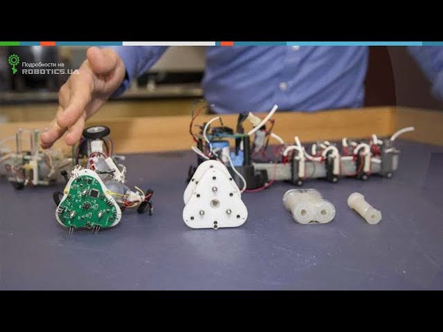 Мягкий спасательный робот-змея из WPI (Robotics.ua) смотреть онлайн