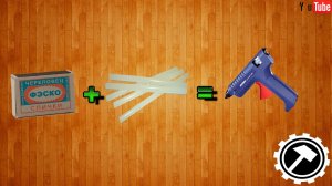 Как сделать Портативные мини-палочки горячего клея/How to make mini hot glue sticks