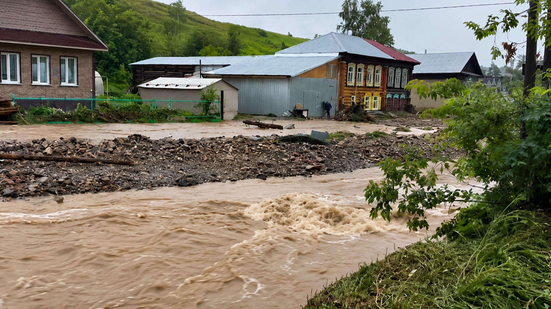 Более семидесяти домов и приусадебных участков ушли под воду в Свердловской области смотреть онлайн