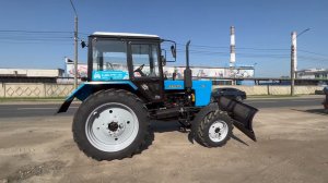 Отгрузка коммунальной машины на базе Беларус 82.1 / Цены на трактора август 2022г