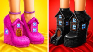Хорошие vs плохие брат и сестра 🏠 кто построит лучшую комнату?