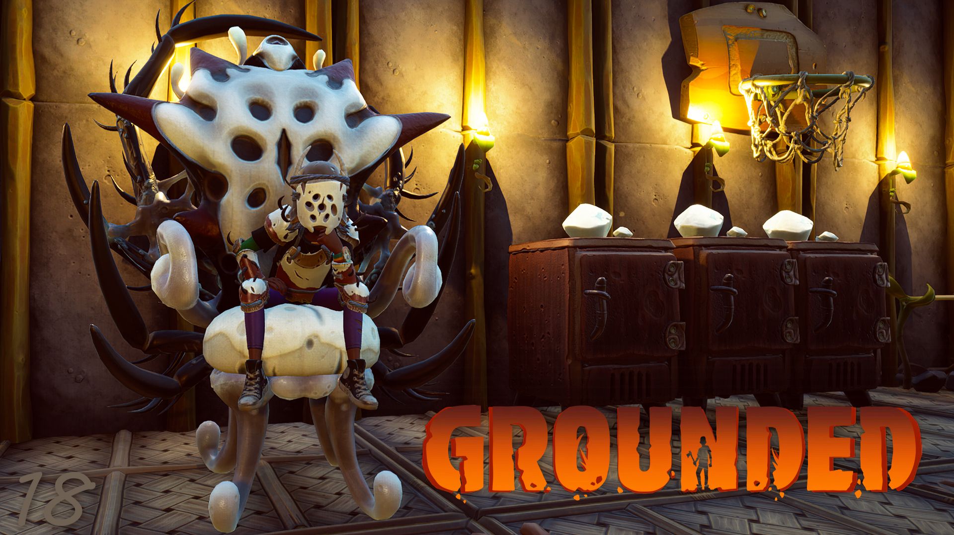 Ремикс заражённой королевы – Grounded #18