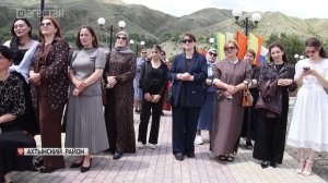 Новый парк открыли в Ахтынском районе