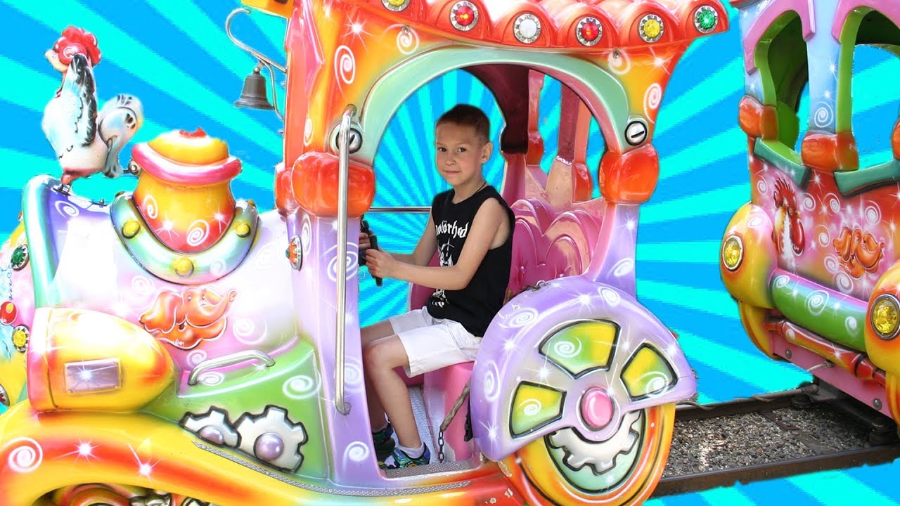 Outdoor Playground Fun For Kids In The Park | Entertainment For Children Play Center