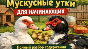 🔥 Мускусные утки для начинающих 🦆 Полный разбор содержания без ошибок и потерь!
