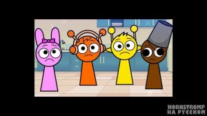 SPRUNKI ТАНОС НА СВОБОДЕ! Incredibox & Squid Game анимации_5