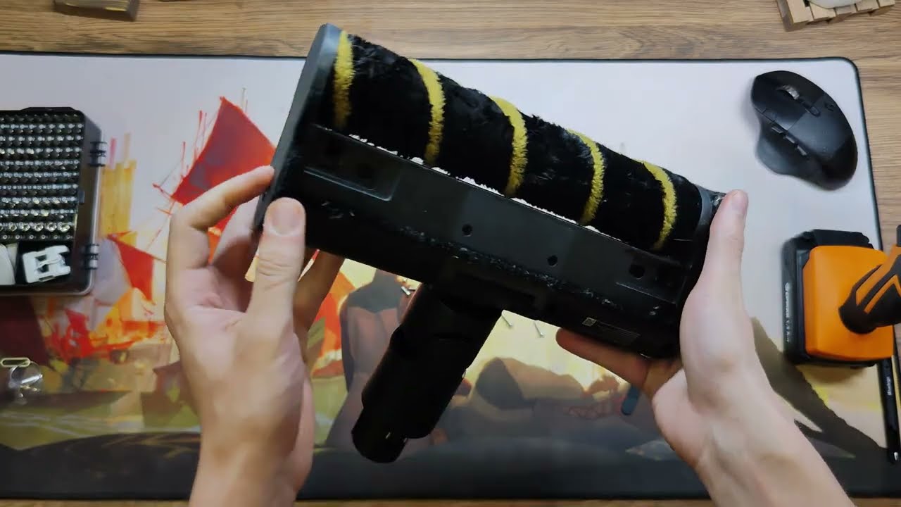 Как разобрать основную щётку пылесоса Dreame Z30
