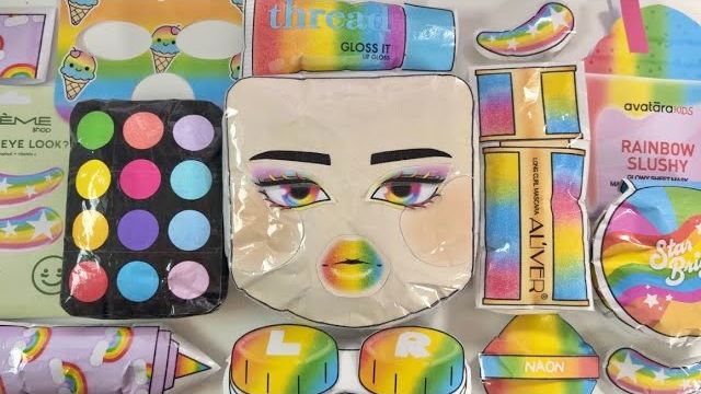 [☁️БУМАЖНЫЕ ПОДЕЛКИ☁️] ROBLOX РАДУЖНЫЙ🌈 УХОД ЗА КОЖЕЙ И МАКИЯЖ БОЛЬШОЙ СКВИШ АСМР✨