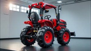 Новый мини-трактор 4x4 2026 — мощность, доступность и полный привод!