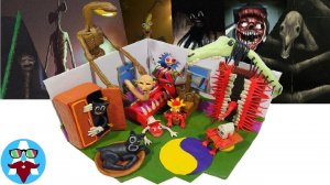 Trevor Henderson Monsters – Clay Modeling Horror Room/Комната Ужасов с Монстрами Тревора Хендерсона