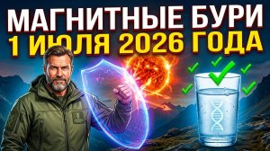 Скрытая угроза для здоровья Магнитные бури 1 Июля 2026 года