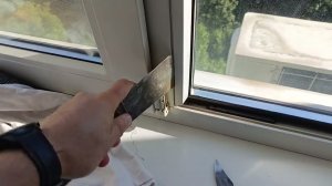 Как снять стеклопакет в пластиковом окне