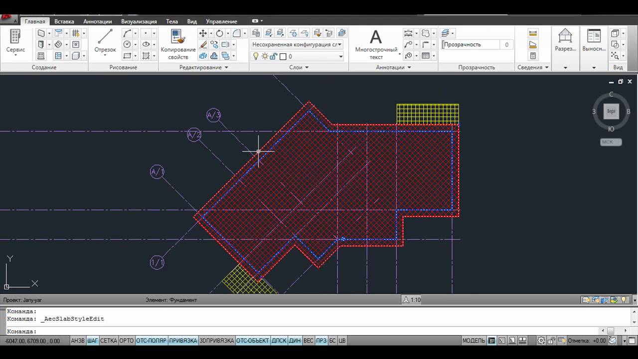 Вопрос по Autocad Architecture. Штриховка плана смотреть онлайн