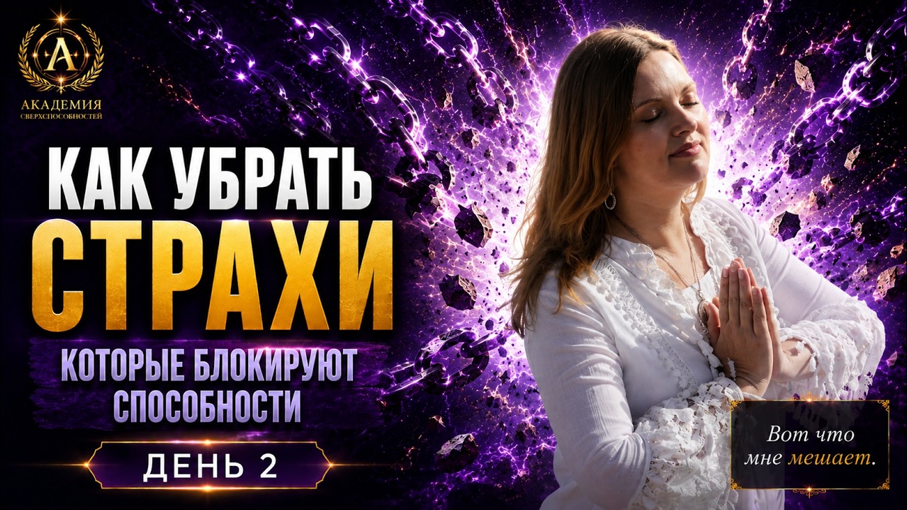 Как убрать страхи и мифы, которые блокируют способности | День 2 | Наташа Дьяченко смотреть онлайн