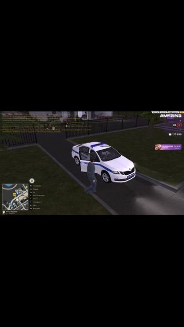 🚔 Пристал к полицейскому на Amazing RP 😂