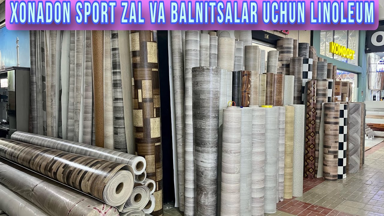 SIZ KUTGAN NARXDA LINOLEUM ❗️SPORTZAL MAKTAB VA XONADONLAR UCHUN LINOLEUM‼️ENG ARZON JOYIDAN смотреть онлайн