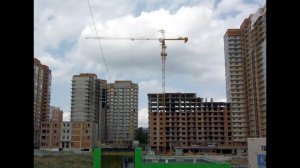 Монтаж башенного крана