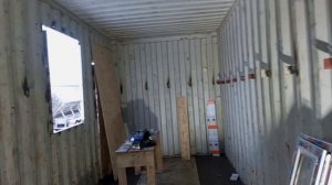 Правильное утепление морского контейнера.