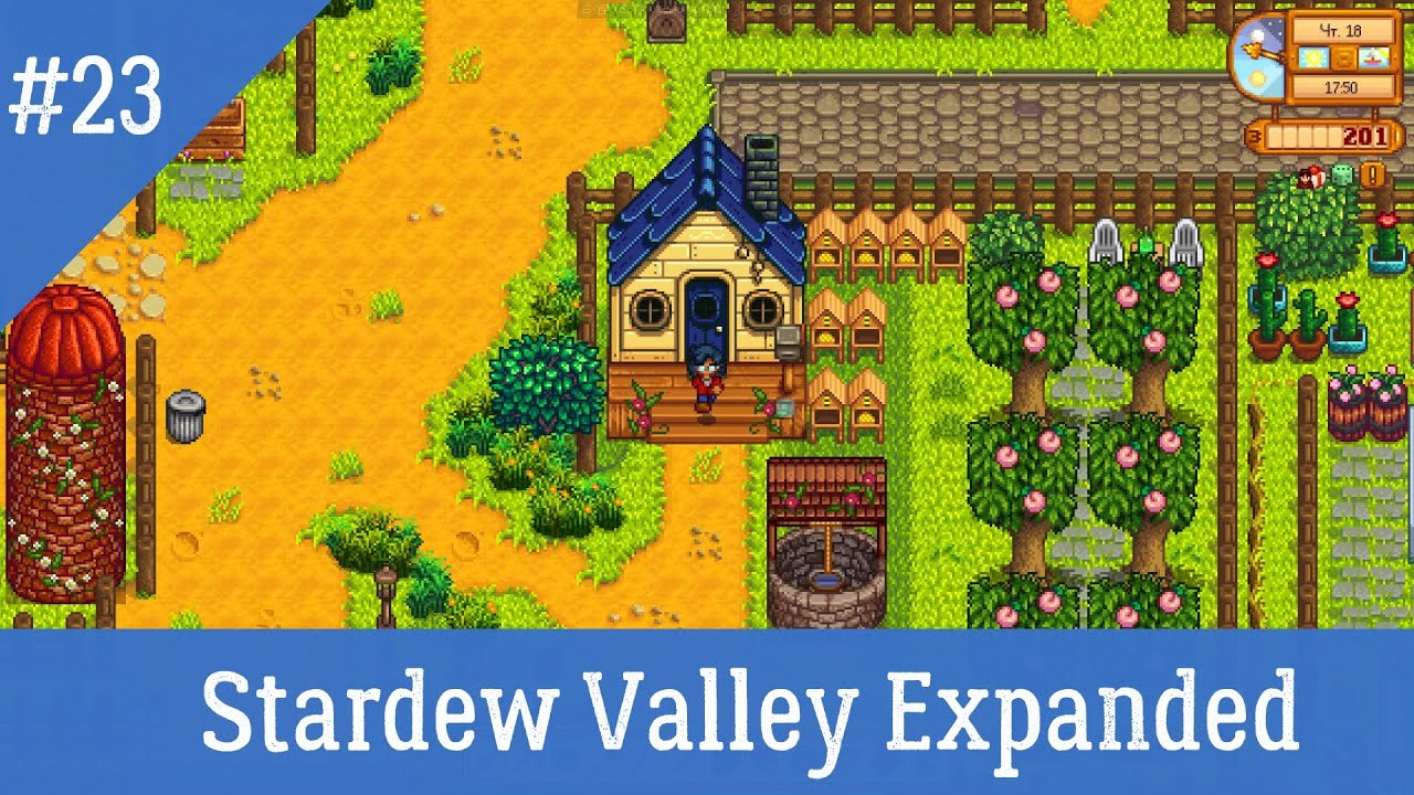 Stardew Valley 1.5 (Expanded&Ridgeside Village) #23 | Ridgeside - ремонт вагонеток и тайна кряжа! смотреть онлайн