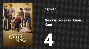 Девять жизней Хлои Кинг 4 серия «Все извинения» (сериал, 2011)