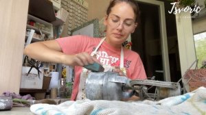 Restoration of an old German lamp / Восстановление старой лампы / DIY TSVORIC