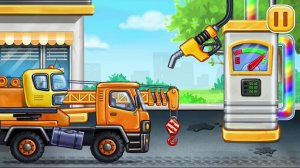 Строительные машинки. часть 15. Подъемный кран. Build a House. | ВСЕ ЧАСТИ |