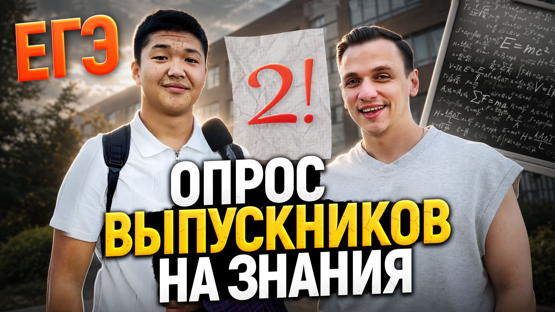 ПРОВЕРКА ЗНАНИЙ ВЫПУСКНИКОВ во время ЕГЭ и ОГЭ 2026! (За правильные ответы раздаю ДЕНЬГИ) смотреть онлайн