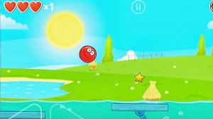 Игра Красный Шар 4 ЗЕЛЁНЫЕ ХОЛМЫ - ПРОХОЖДЕНИЕ - Red Ball 4 №4