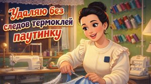 Испортила ткань паутинкой? Простой способ оттереть термоклей без следов