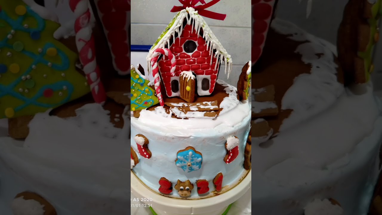 Tort Tayyorlash/ Biskvit/Muzqaymoqli Krem/ УДИВИТЕЛЬНОЕ УКРАШЕНИЕ ТОРТА 🏠ТОРТ БЕЗАТИШ  ЕНГИЧА УСУЛИ.