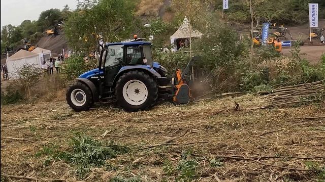 Vandaele Forestmaster | forestry mower | Demodays 2022 смотреть онлайн