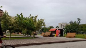 Приятная прогулка и попал всё таки под дождь. 30.06.2026