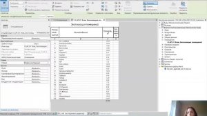 Создание экспликации помещений по связанному файлу в Revit
