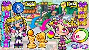 ВСЕ СЕКРЕТЫ ТЕННИСА И БАСКЕТБОЛА  🥎🏀 в AVATAR WORLD 💕 ИСТОРИЯ РУТИНА СЕМЬИ 💕 ОБНОВЛЕНИЕ СЕРИАЛ