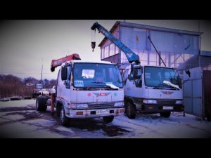 Японский манипулятор, снял кузов и КМУ. Первый шаг к серьёзному проекту.