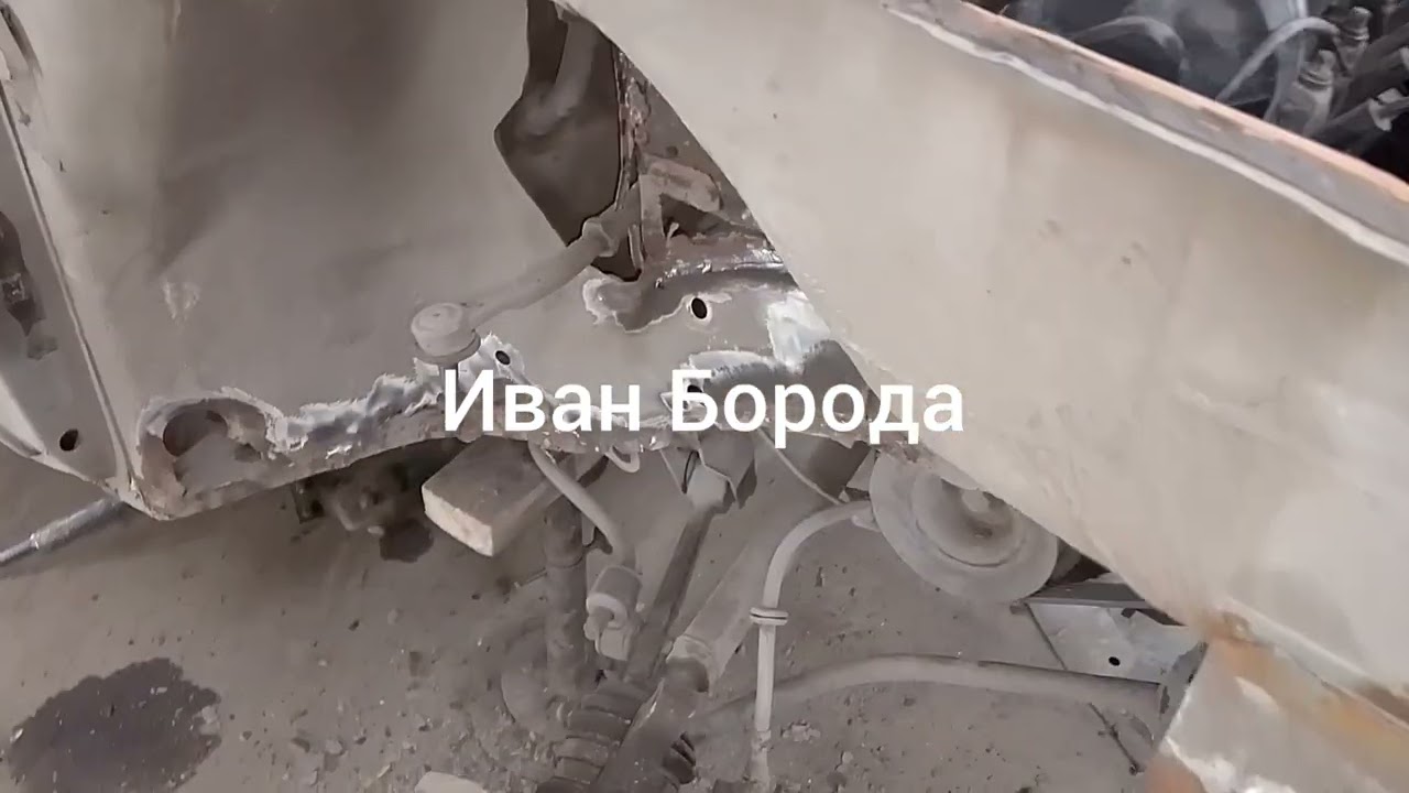 ВАЗ 2114 ГНИЛОЙ НОМЕРНОЙ СТАКАН. ремонт Брызговиков. лонжеронов. смотреть онлайн