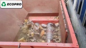 Предварительных шредер ТРН для измельчения бытовых отходов