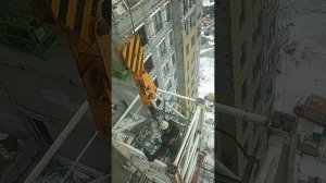демонтаж башенного крана