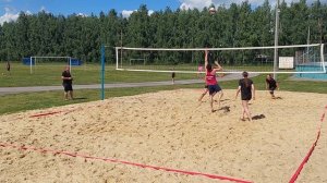 Турнир по пляжному волейболу с.Хлевное. Игра 8