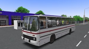 Поездка на Ikarus-260.50 по маршруту №1 по карте Мичурино 2.8
