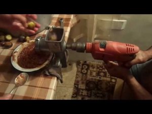 Мясорубка с дрелью