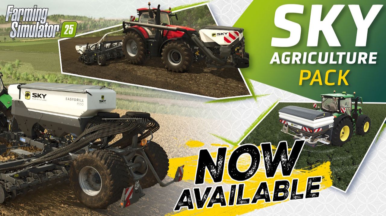 Новое DLC для игры Farming Simulator 25: SKY Agriculture Pack / Farming Simulator 25 🐄🌻🌽 смотреть онлайн