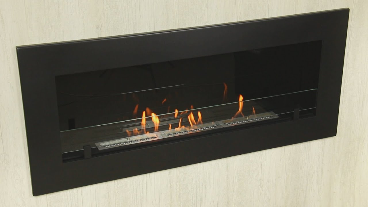 Как горит биокамин SteelHeat LITE с рамкой GRAND смотреть онлайн