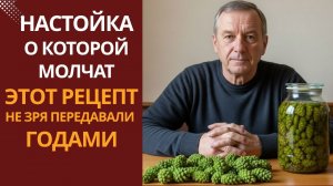 Настойка из зелёных сосновых шишек: попробуйте семь дней — разница ощущается!