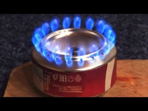 Потрясающая горелка из обычной жестяной банки